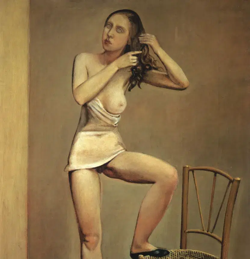 Ella. Mujer posando desnuda