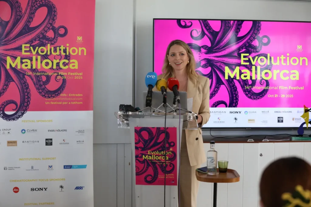 Rueda de prensa con La directora y fundadora del EMIFF 2025, Sandra Lipski,