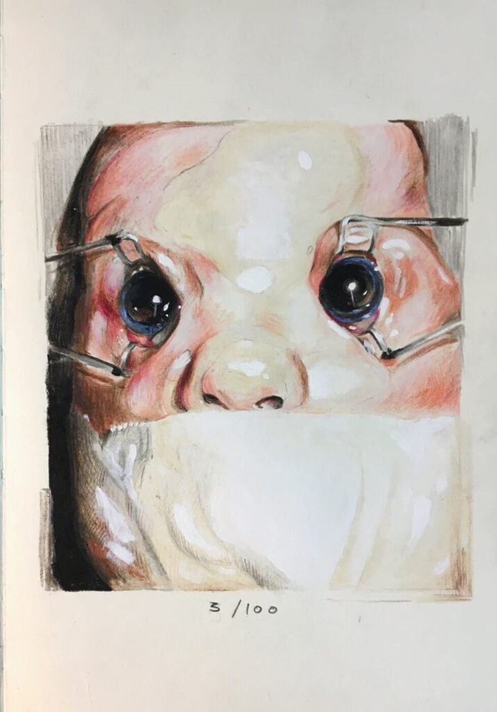 La obra de Seppe De Meyere destaca por su sensibilidad introspectiva y su interés por la fragilidad humana.