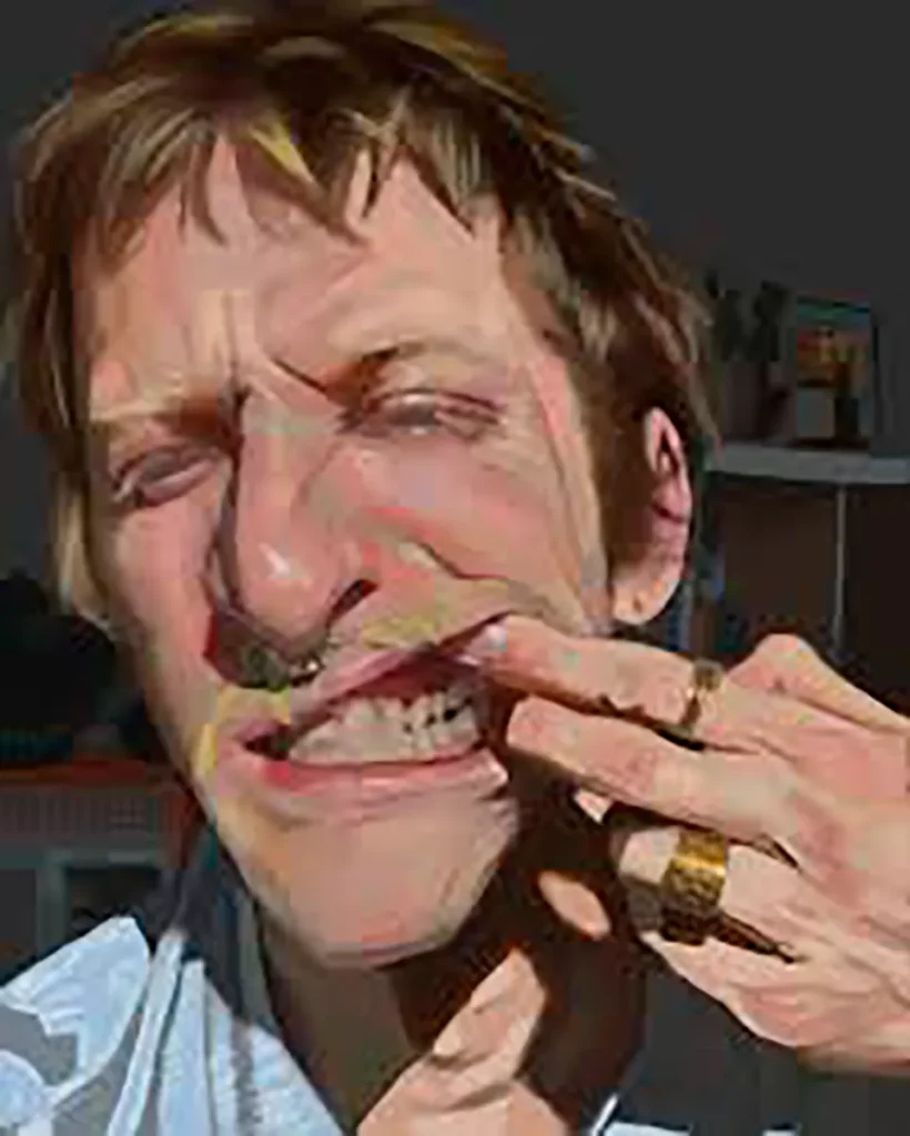 Retrato a un hombre contemporáneo del artista Camilo Carreño