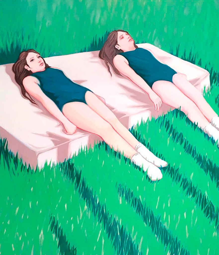 Una pintura narrativa que difumina las fronteras entre realidad y ficción, cuya clave de comprensión se le escapa al espectador y le deja plena libertad de interpretación.