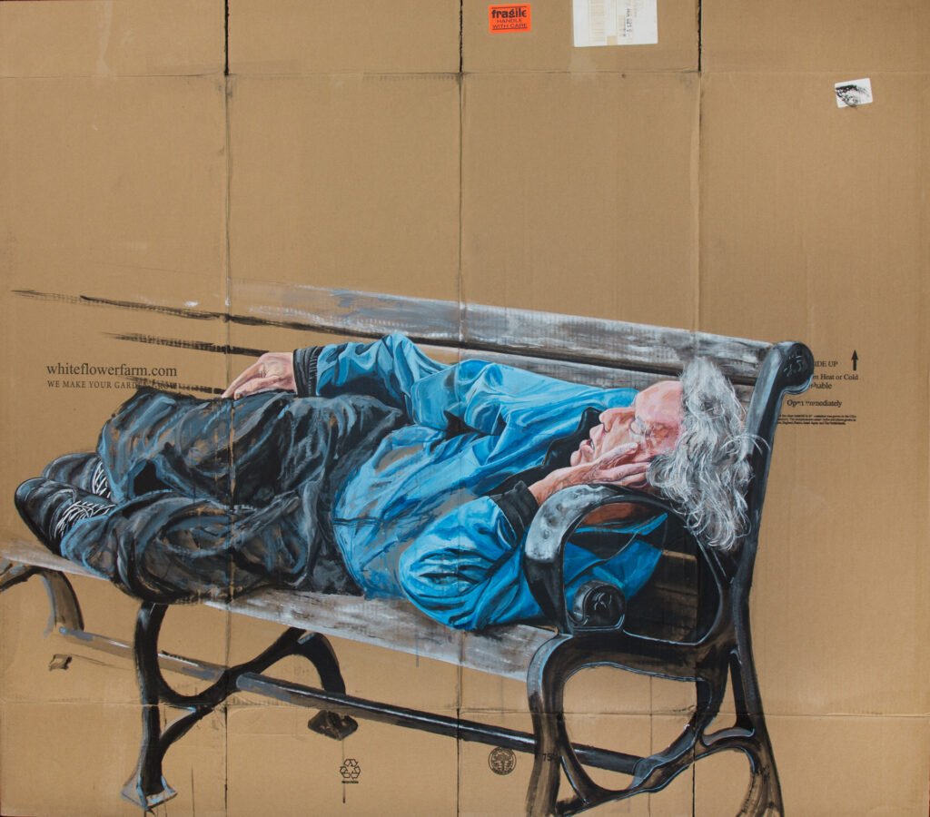 Los retratos ilustrativos de Ann Strassman se sitúan en un territorio donde la observación íntima y la libertad gráfica dialogan de forma constante.