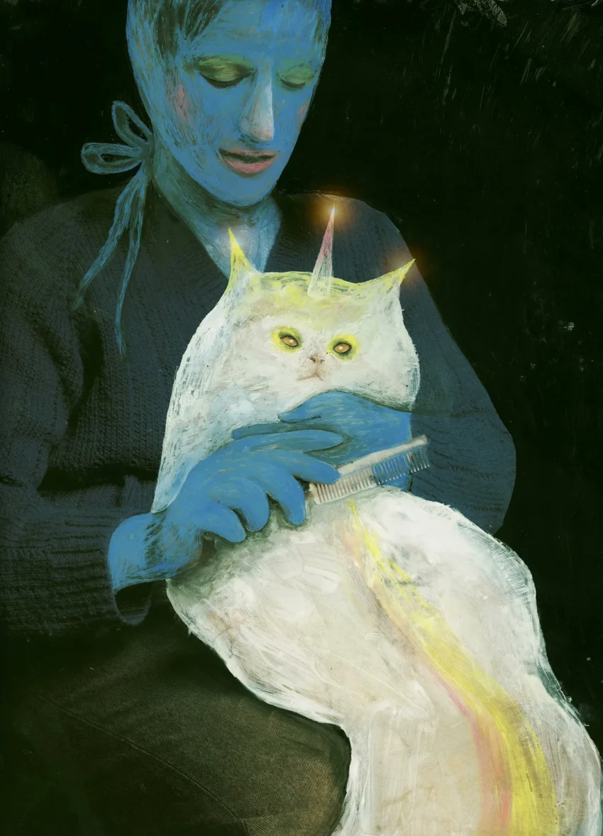 Julia Soboleva fusiona pasado y presente a través de fotografías intervenidas