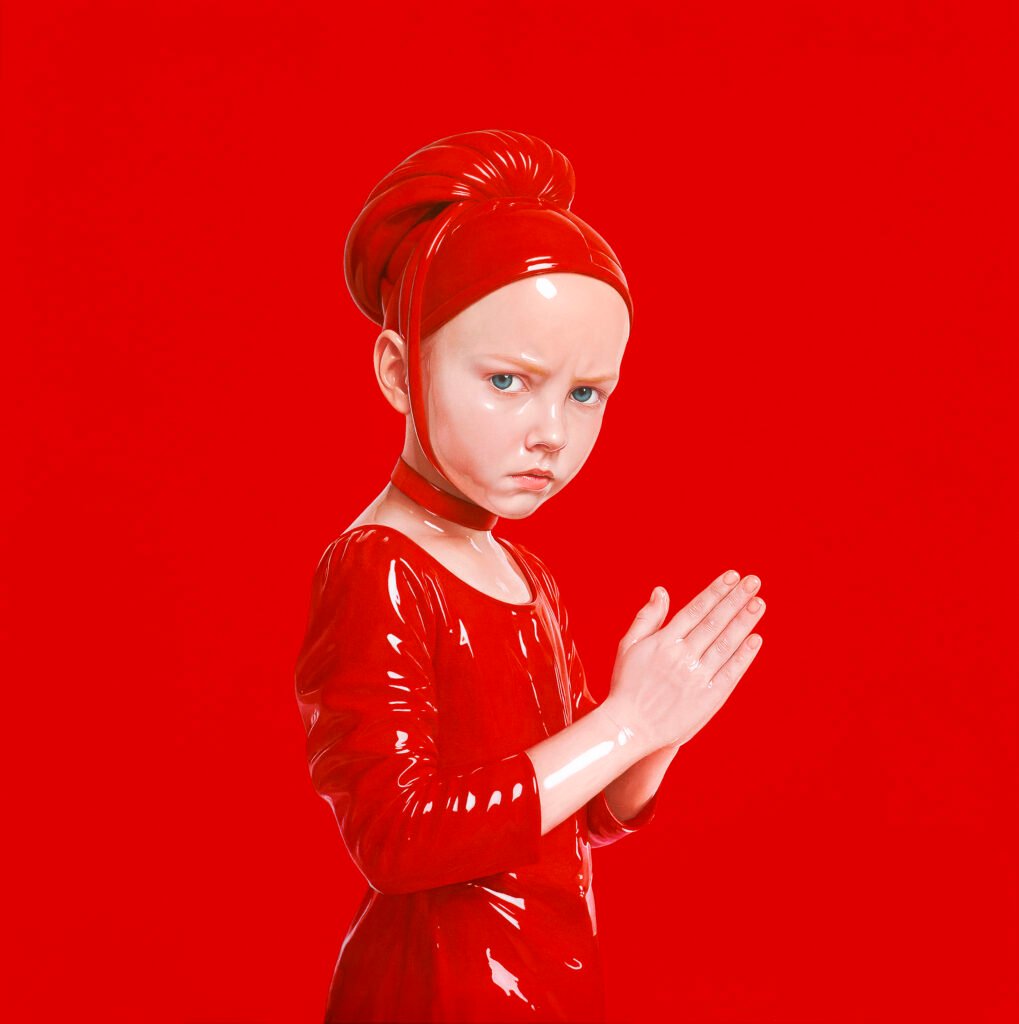 Salustiano dice: Mi pintura no es un segmento narrativo; sólo intento construir un poema como una línea sin fin, como un hilo infinito que nos ensarta y nos une en un tejido de versos.