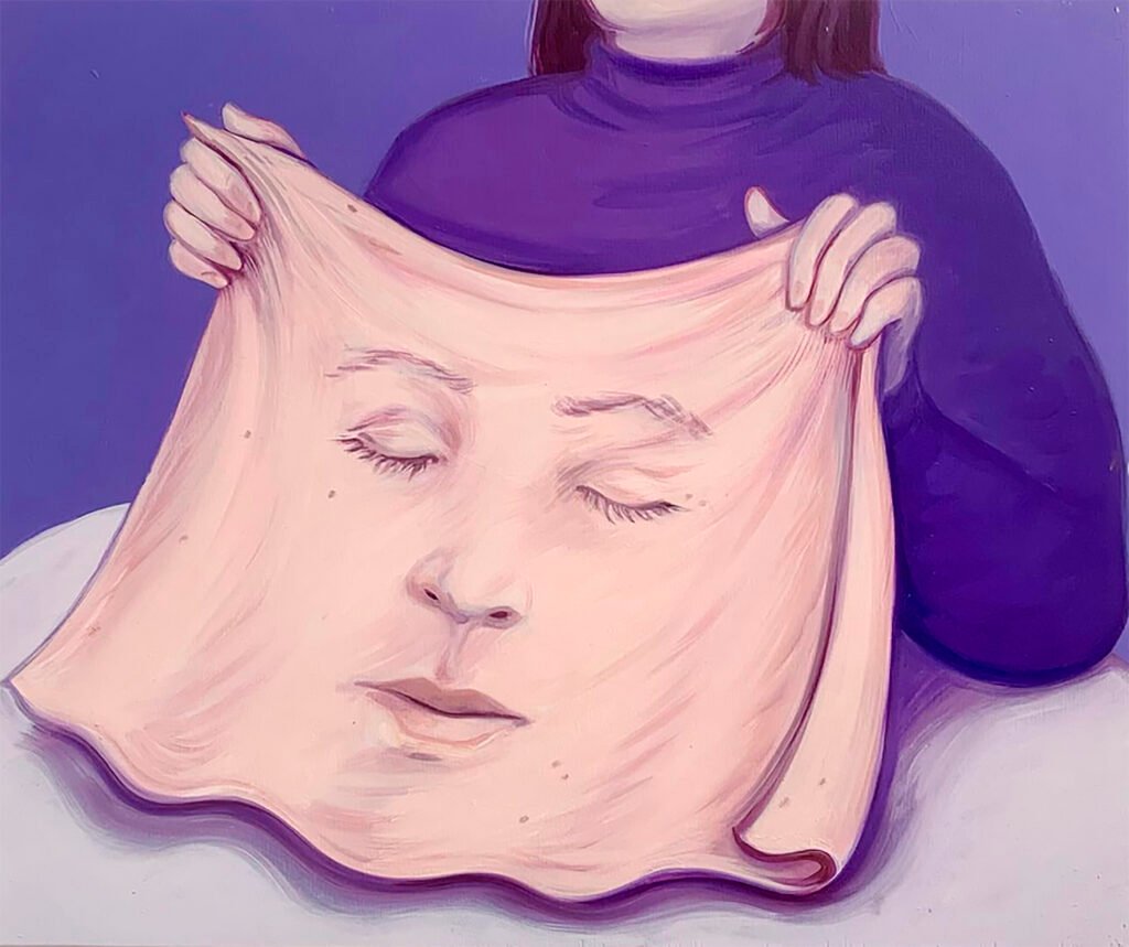 Una pintura narrativa que difumina las fronteras entre realidad y ficción, cuya clave de comprensión se le escapa al espectador y le deja plena libertad de interpretación.