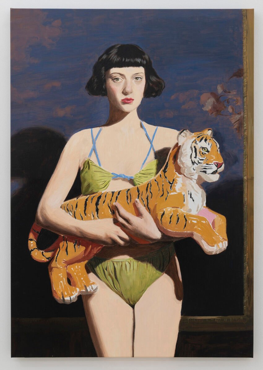 Las piezas de Nieves González (Huelva, 1996) construyen una conversación generacional sobre la tradición, interrogando qué significa heredar un lenguaje visual en un mundo que ha reconfigurado sus códigos de percepción.