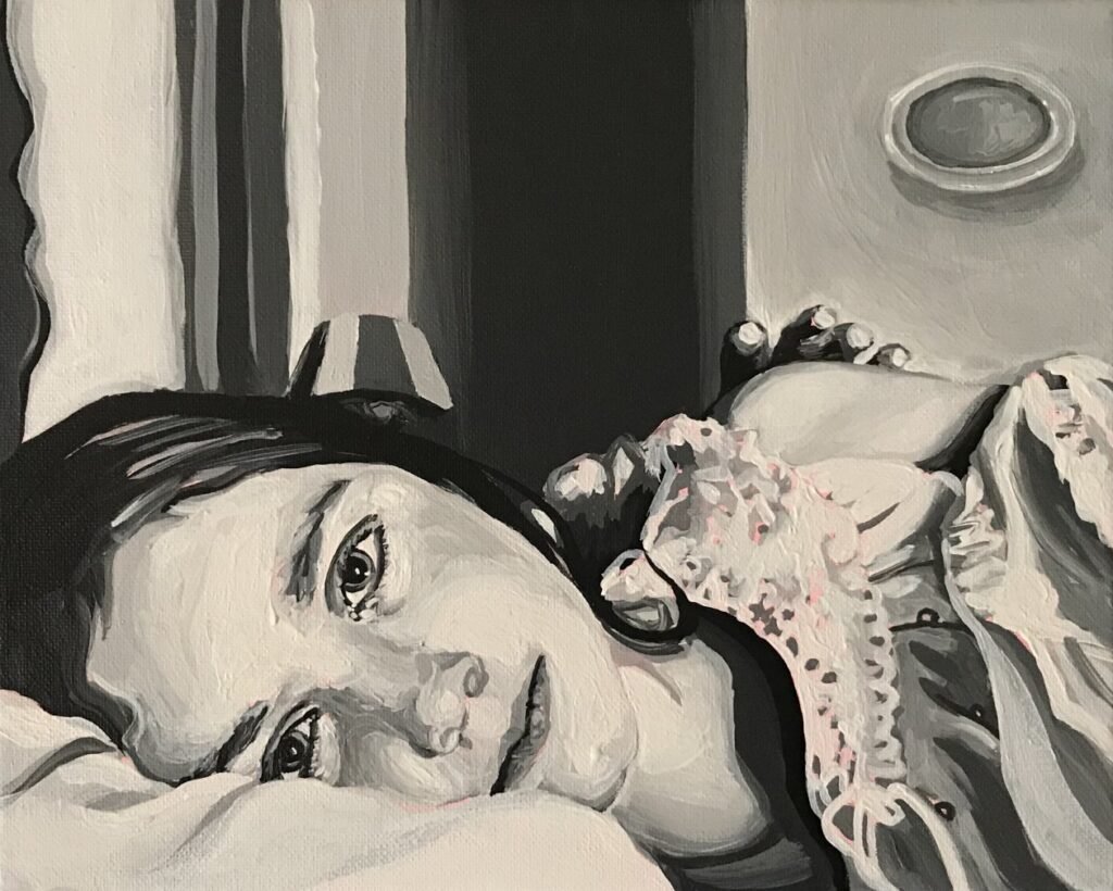 Pepa Slas Vilar construye una poética visual en la que conviven la ternura, la nostalgia y la inquietud, logrando que cada cuadro sea el fragmento de una historia mayor. 