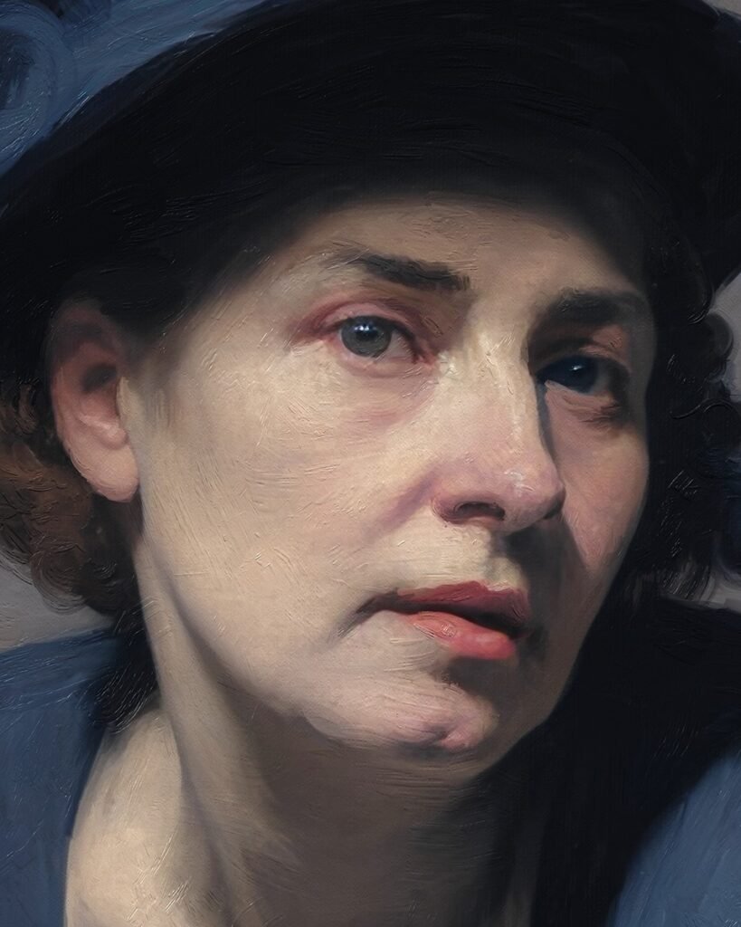 Zwir desarrolla un imaginario que no encaja del todo en la pintura ni en la fotografía