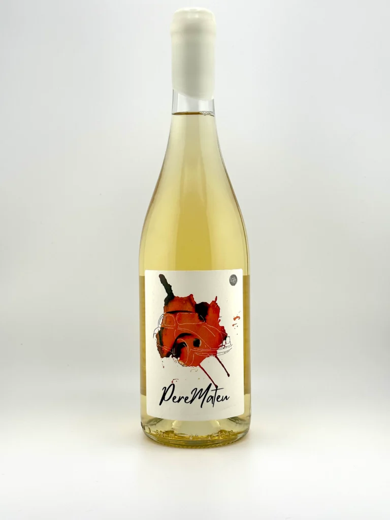 PereMateu es un vino blanco mediterráneo fresco, directo y muy gastronómico. 