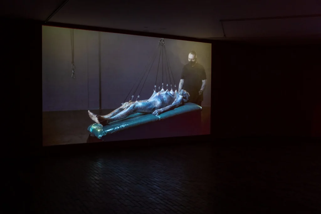 La muestra Stigmata de Carlos Motta pone de manifiesto la preocupación del artista por documentar las condiciones sociales y los conflictos políticos que afectan a las minorías sexuales, étnicas y de género, con la intención de cuestionar los discursos normativos a través de instalaciones, dibujos, videos, fotografías, esculturas, performances y proyectos colaborativos que abarcan casi tres décadas de su trayectoria artística. Asimismo, presenta su trabajo más reciente, una colaboración con el historiador Pablo Bedoya, en la que explora la historia del VIH/SIDA en Colombia.