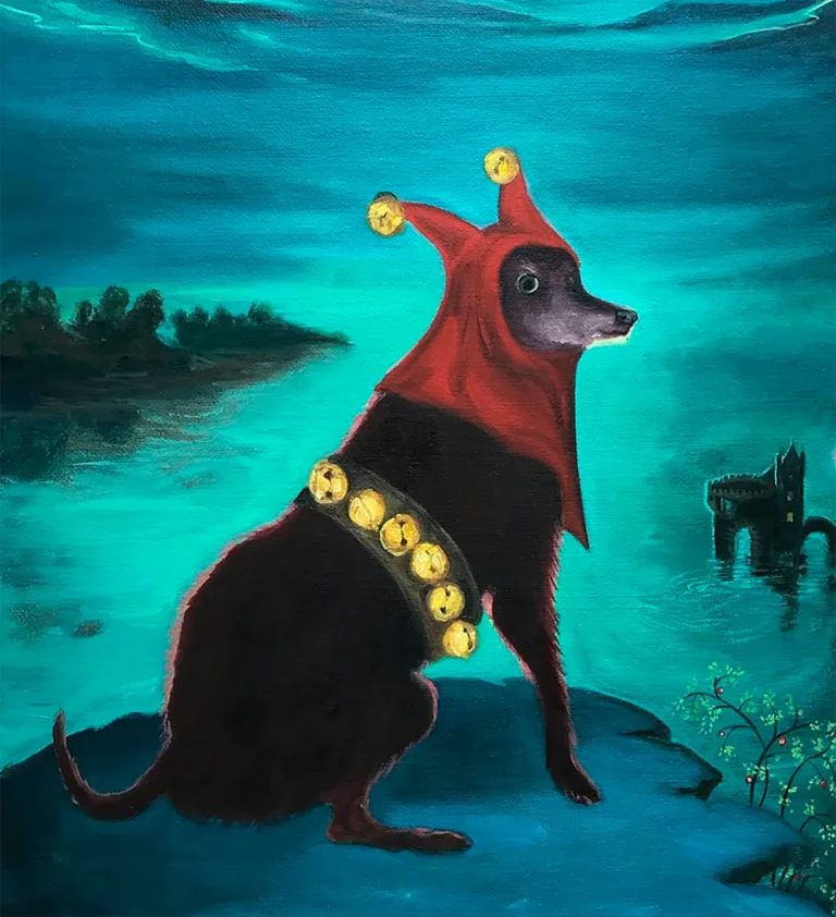 El trabajo del Alex Hudson es una investigación conceptual sobre la pintura en sí misma, un entramado de ideas y referencias veladas que cristalizan en escenas, retratos o paisajes donde alegorías y ideas filosóficas coexisten con imágenes llenas de humor, explícitas y vulgares.