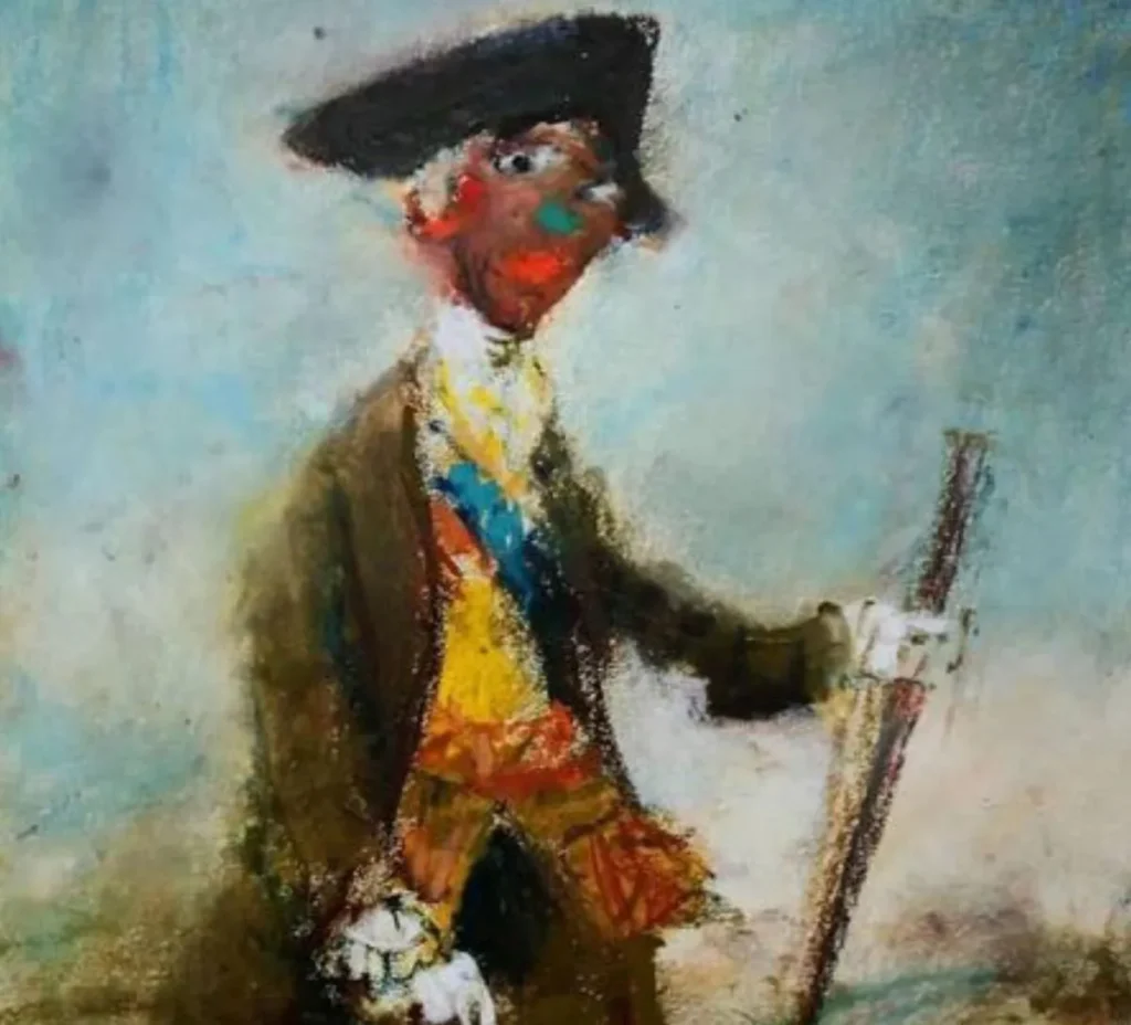 En los lienzos de Iván Quesada, la pintura parece deshacerse y entrar en tensión con el dibujo tradicional; las formas pugnan por escapar mientras las explosiones de color dominan la superficie. 