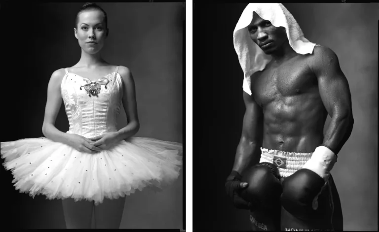 Created Equal, creados iguales, es una serie de retratos en blanco y negro presentados como dípticos, con los que el fotógrafo Mark Laita nos ofrece un muestrario de la sociedad nortemericana en la que las radicales diferencias económicas, ideológicas, estéticas y morales que le son tan características, afloran a partir del diálogo entre las dos imágenes de cada uno de ellos.