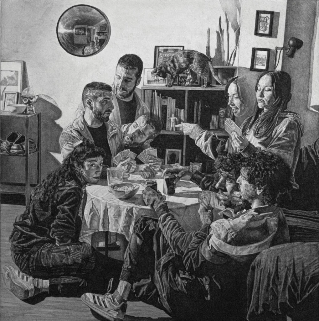 Eduardo Urdiales (Roquetas de Mar, Almería, 1998) es licenciado en Bellas Artes por la Universidad de Granada. Fue precisamente en el último año de carrera cuando profundizó en la disciplina de la cual se ha convertido en un auténtico virtuoso: el dibujo.