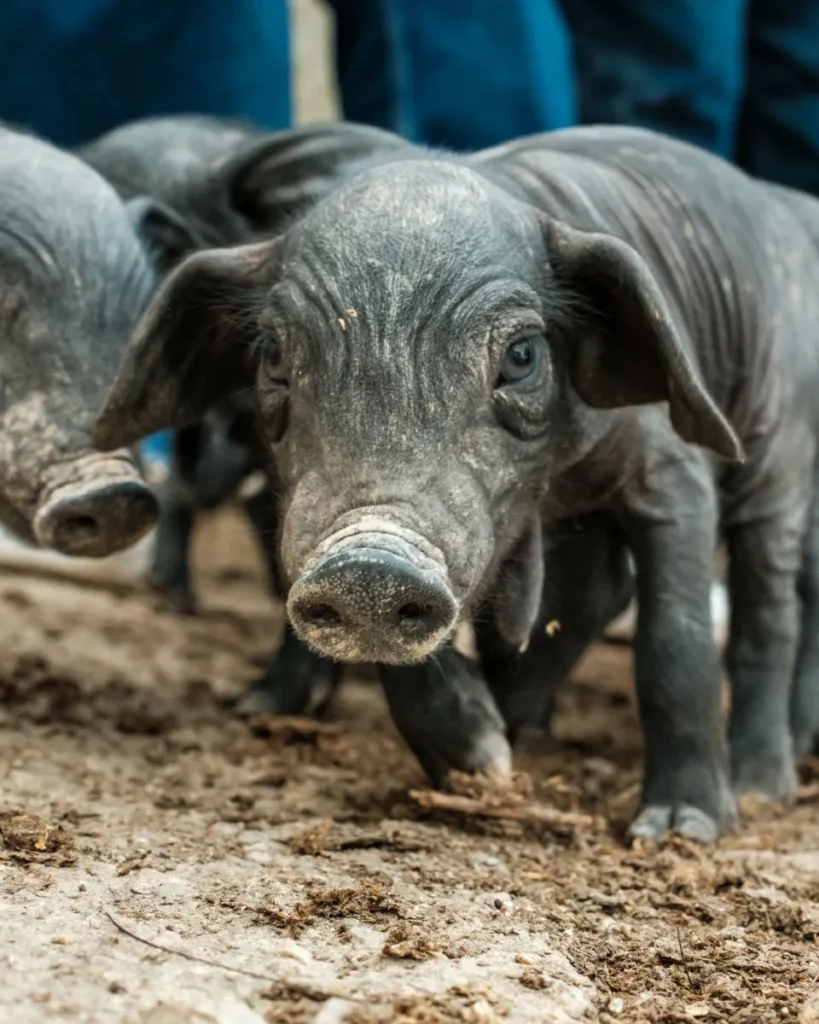 En Can Company Mallorca se encargan de preservar y cuidar de las razas autóctonas de la isla, como la del Porc Negre, una raza con un origen que apunta a la época de los primeros pobladores de la isla. En esta raza, destacan principalmente por sus orejas caídas hacia el hocico, una tonalidad gris pizarra y un par de “mamellas” muy características en la parte inferior del cuello.