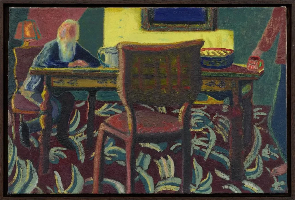 A lo largo de su trayectoria, Heichel ha sabido nutrirse de la influencia de figuras clave como Charles Burchfield, Paula Modersohn-Becker y Ernst Ludwig Kirchner, absorbiendo de ellos una comprensión expresiva del color y la forma. Sin embargo, su lenguaje es profundamente personal: manipula ambos elementos hasta situar al espectador en un territorio ambiguo, donde los sujetos se desdibujan sin perder su anclaje en una realidad reconocible. Es en ese delicado equilibrio entre lo abstracto y lo tangible donde reside la fuerza de su propuesta.