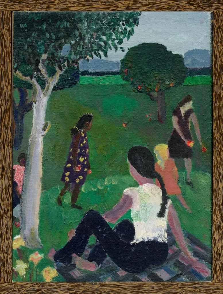 A lo largo de su trayectoria, Heichel ha sabido nutrirse de la influencia de figuras clave como Charles Burchfield, Paula Modersohn-Becker y Ernst Ludwig Kirchner, absorbiendo de ellos una comprensión expresiva del color y la forma. Sin embargo, su lenguaje es profundamente personal: manipula ambos elementos hasta situar al espectador en un territorio ambiguo, donde los sujetos se desdibujan sin perder su anclaje en una realidad reconocible. Es en ese delicado equilibrio entre lo abstracto y lo tangible donde reside la fuerza de su propuesta.