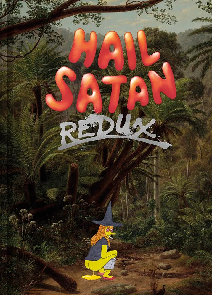 "Hail Satan Redux" de Simon Hanselmann es una comedia tóxica de situación, llena de humor grueso y chistes cancelables, que deriva incomprensiblemente hacia el drama íntimo.