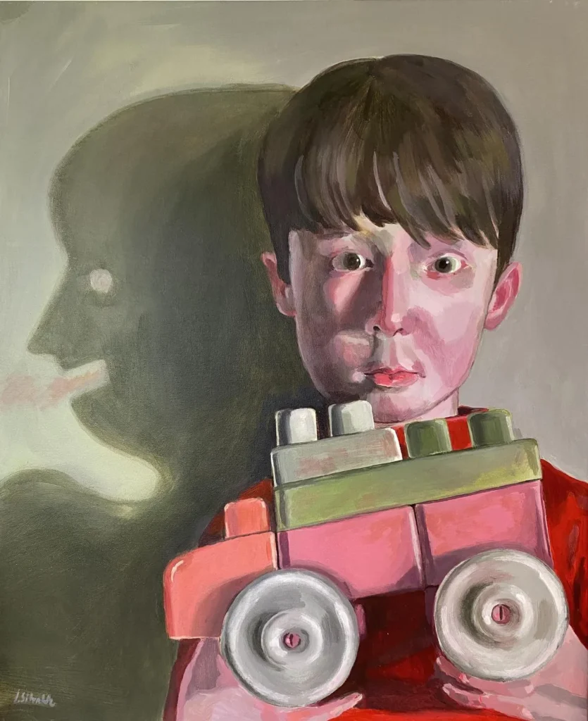 “Huele a quemado” ha sido la serie que Inés Salvade ha presentado en la feria de arte Hybrid art fair 2026.